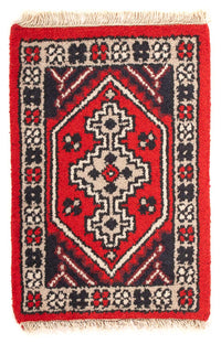 Tappeto orientale - 60 x 40 cm - rosso scuro