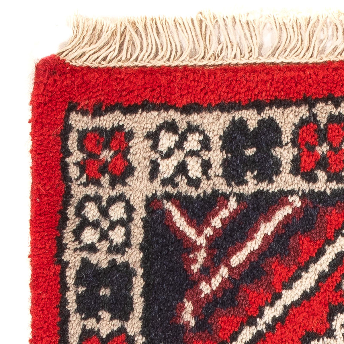 Orientteppich 60 x 40 cm - dunkelrot