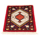 Orientteppich 60 x 40 cm - dunkelrot