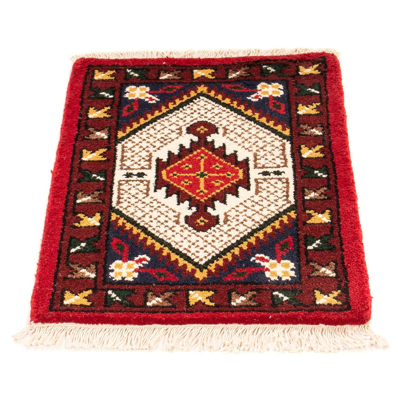 Orientteppich 60 x 40 cm - dunkelrot
