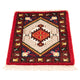 Orientteppich 60 x 40 cm - dunkelrot