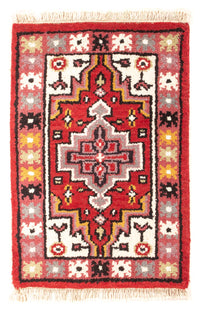 Tapis oriental - 60 x 40 cm - rouge