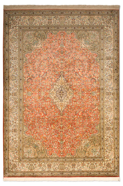 Seta del Kashmir Tappeto 168x244cm - Tappeto orientale