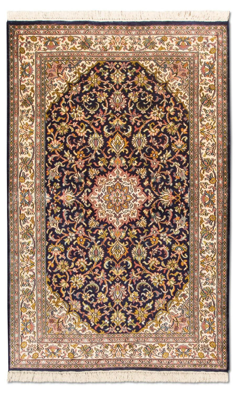 Seidenteppich - Kaschmir Seide 150 x 93 cm Teppichbrücke