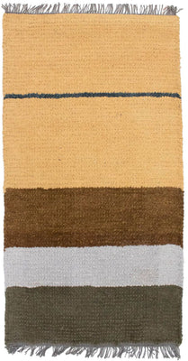 Nepal Teppich 140 x 70 cm - mehrfarbig