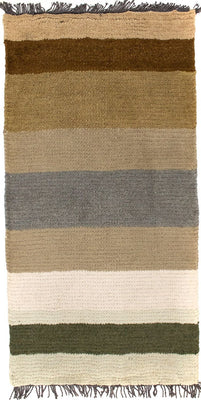 Nepal Teppich 140 x 70 cm - mehrfarbig