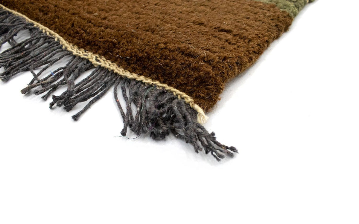 Nepal Teppich 140 x 70 cm - mehrfarbig