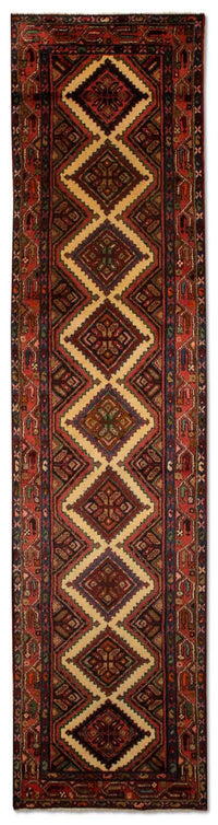 Tapis de couloir Tapis persan - Nomadic - 325 x 78 cm - marron