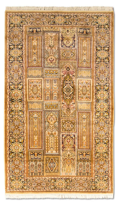 Seta del Kashmir Tappeto 93x158cm - Tappeto orientale