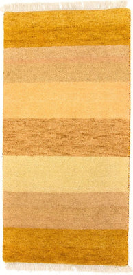 Tapis Gabbeh - Indus - 140 x 70 cm - multicolore