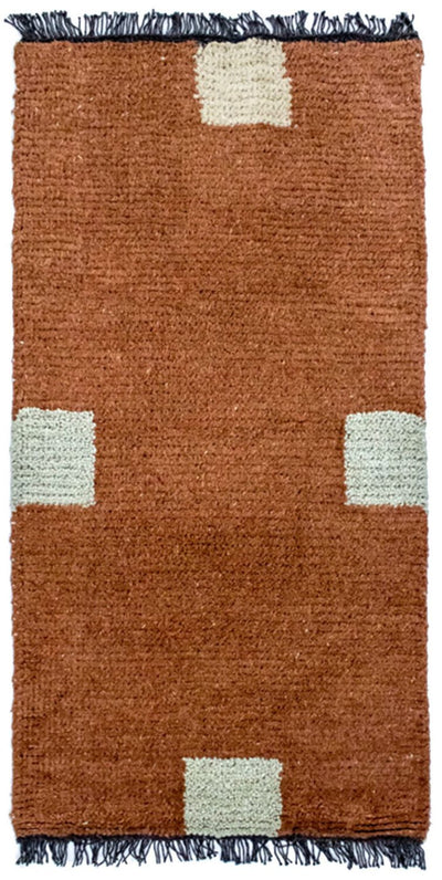 Nepal Teppich 70x140cm - Wollteppich