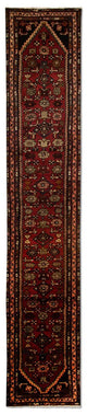 Perserteppich - Nomadic 408 x 74 cm - rot