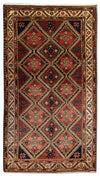 Tapis de Hamadan Tapis 159x309cm - Tapis persan - Rectangle / Multicolore / 159 x 309 cm Rectangle