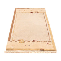 Tapis Népalais - 140 x 70 cm - beige