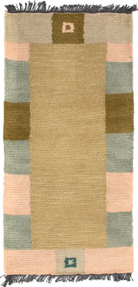 Tapis Népalais - 140 x 70 cm - multicolore