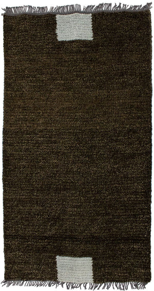 Nepal Teppich 140 x 70 cm - mehrfarbig
