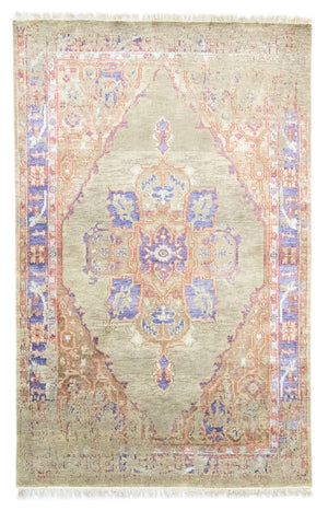 Designer Teppich 243 x 166 cm Wohnzimmer Teppich