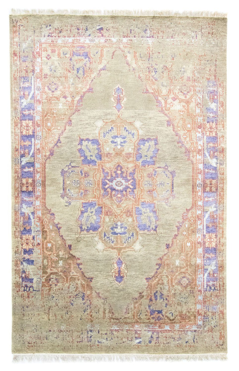 Designer Teppich 243 x 166 cm Wohnzimmer Teppich
