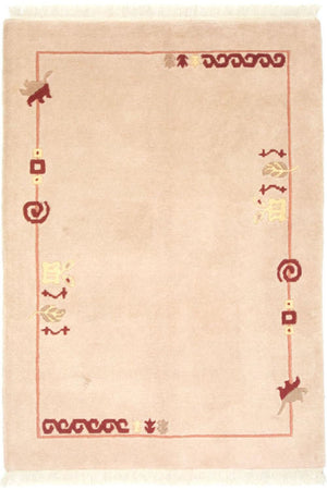 Nepal Teppich 180 x 120 cm - mehrfarbig