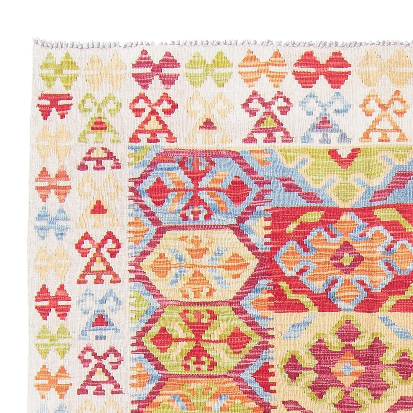 Tapis Kelim de Maimene Tapis 199x156cm - Tapis en laine