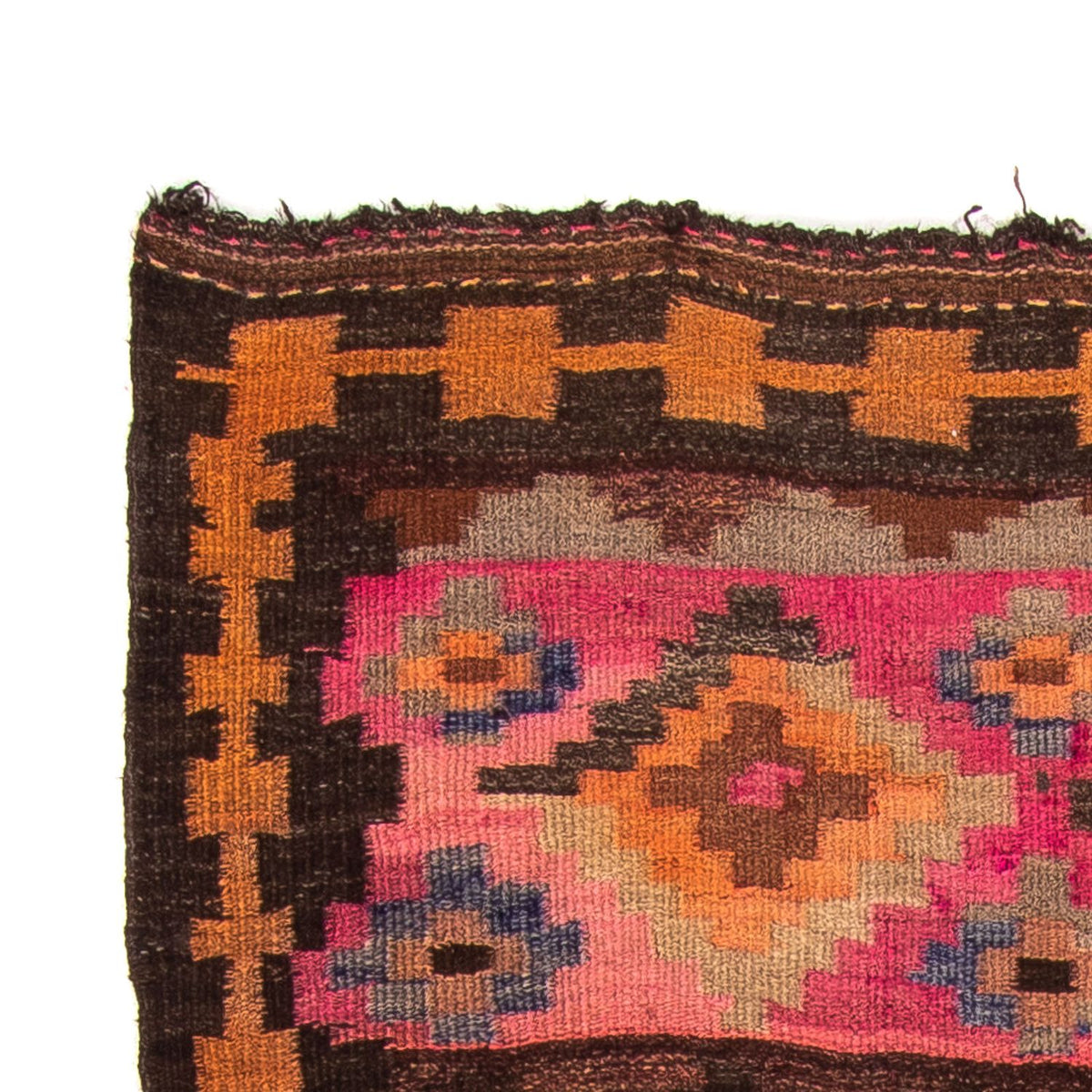 Kelim Teppich - Old 260 x 120 cm - mehrfarbig