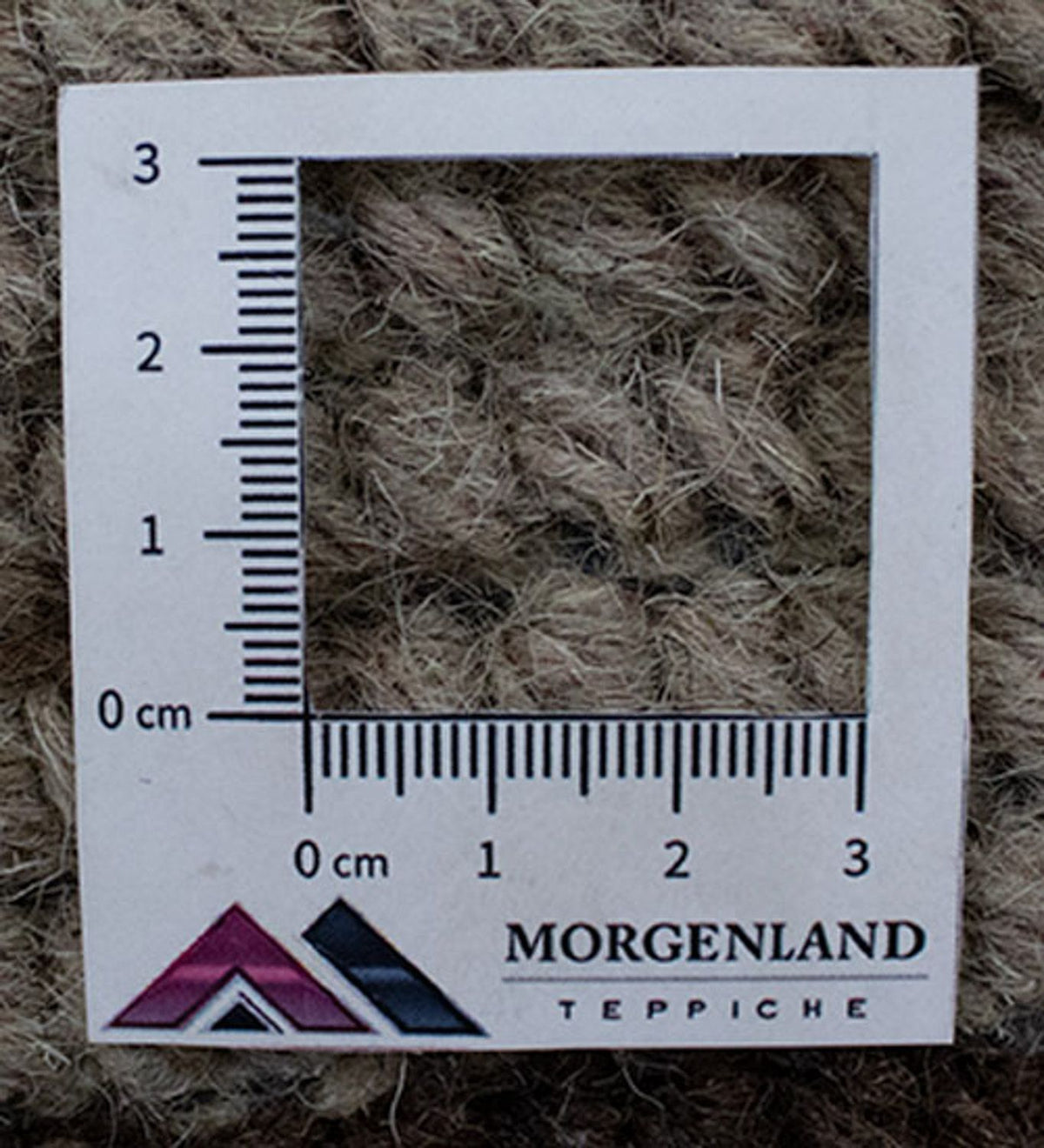 Nepal Teppich 140 x 70 cm - beige