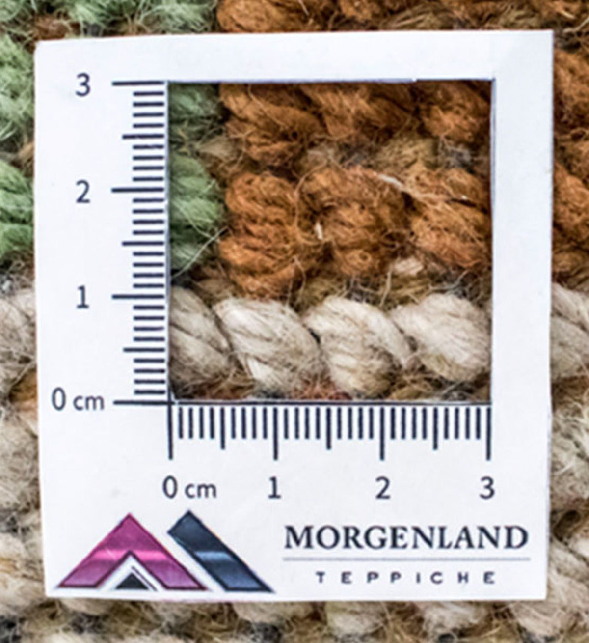 Nepal Teppich 140 x 70 cm - beige