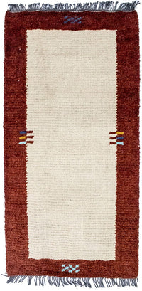 Tapis Népalais - 140 x 70 cm - beige