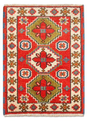 Orientteppich 92 x 65 cm - rot