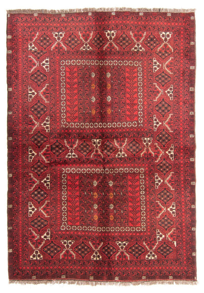 Turkaman Teppich 164x238cm - Orientteppich - rot