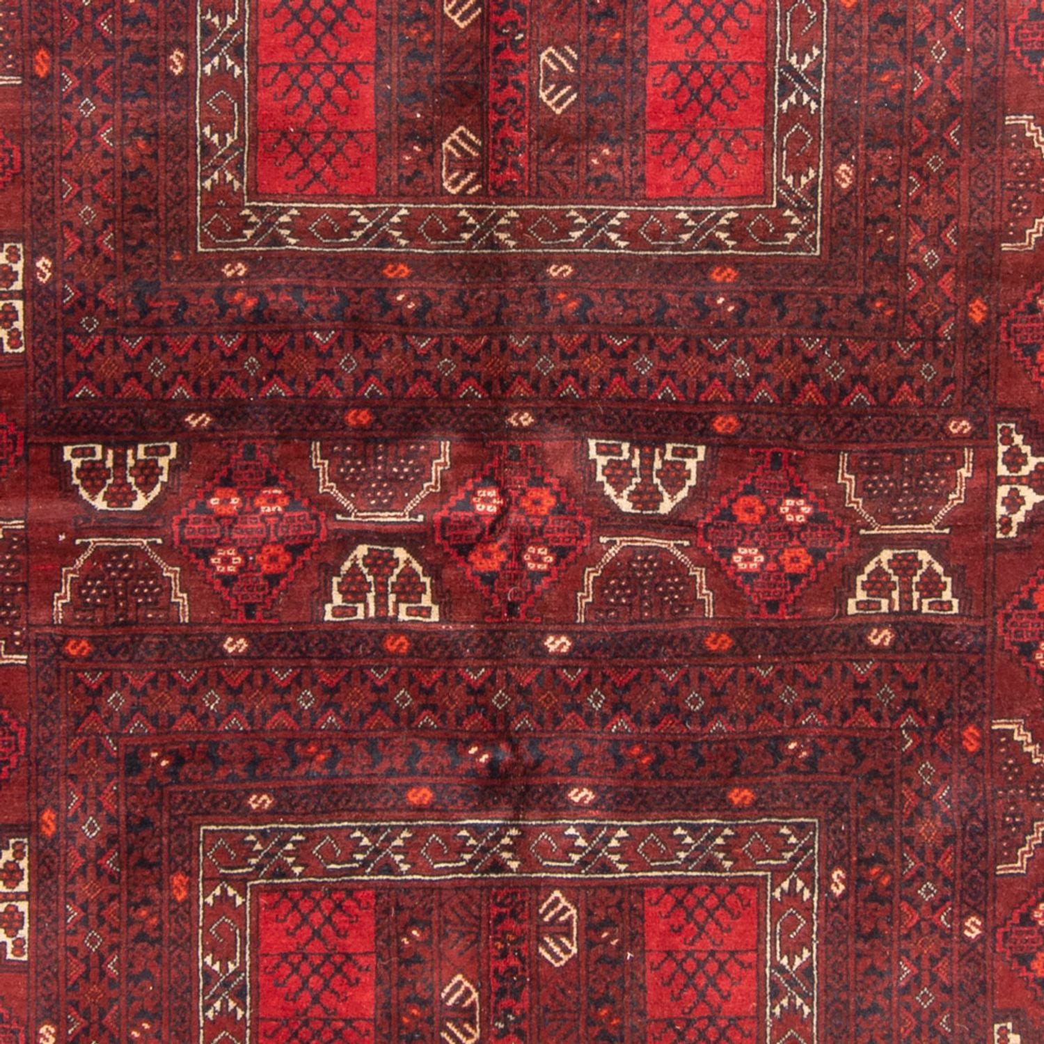 Turkaman Teppich - 240 x 160 cm - rot