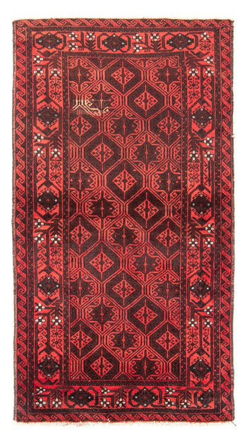 Läufer Belutsch - 196 x 102 cm - rot