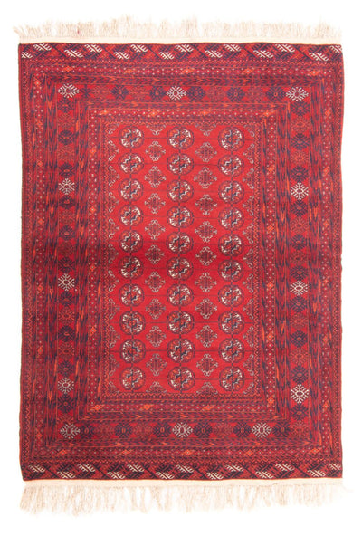 Tappeto Turkaman 126x175cm - Tappeto persiano - rosso