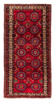 Tappeto corsia Tappeto Belutsch - 260 x 120 cm - rosso