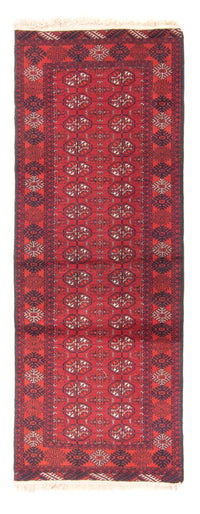 Tapis de couloir Tapis Turkaman - 194 x 74 cm - rouge