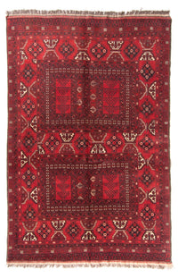 Tappeto Turkaman - 228 x 158 cm - rosso