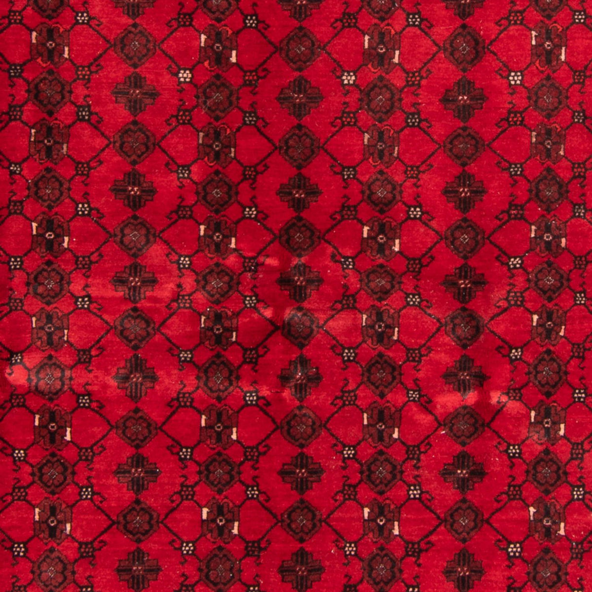 Turkaman Teppich - 257 x 178 cm - rot