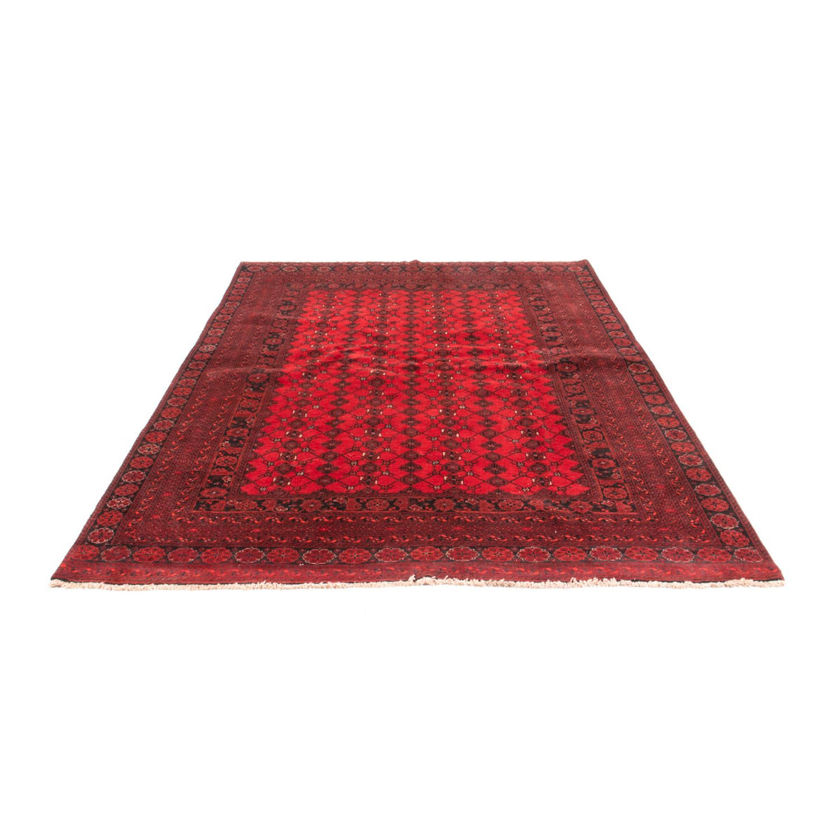 Turkaman Teppich - 257 x 178 cm - rot