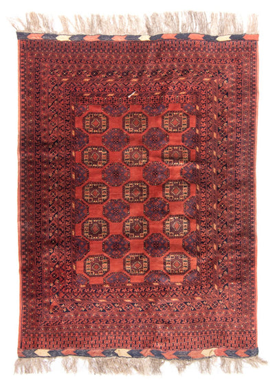 Turkaman Teppich 148x200cm - Orientteppich - rot