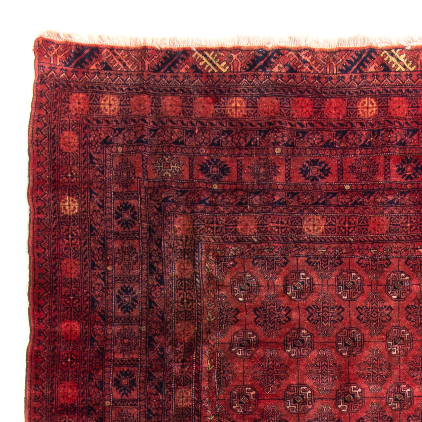 Tapis Turkaman - 305 x 202 cm - rouge
