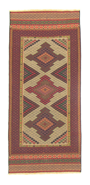Kelim Teppich - Oriental 191 x 88 cm