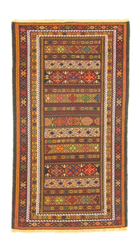 Tappeto Kelim - Orientale - 138 x 78 cm - multicolore