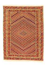 Tappeto Kelim - Orientale - 196 x 154 cm - arancione