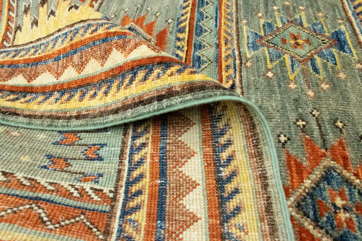 Ziegler Teppich - Modern 182 x 152 cm - orange