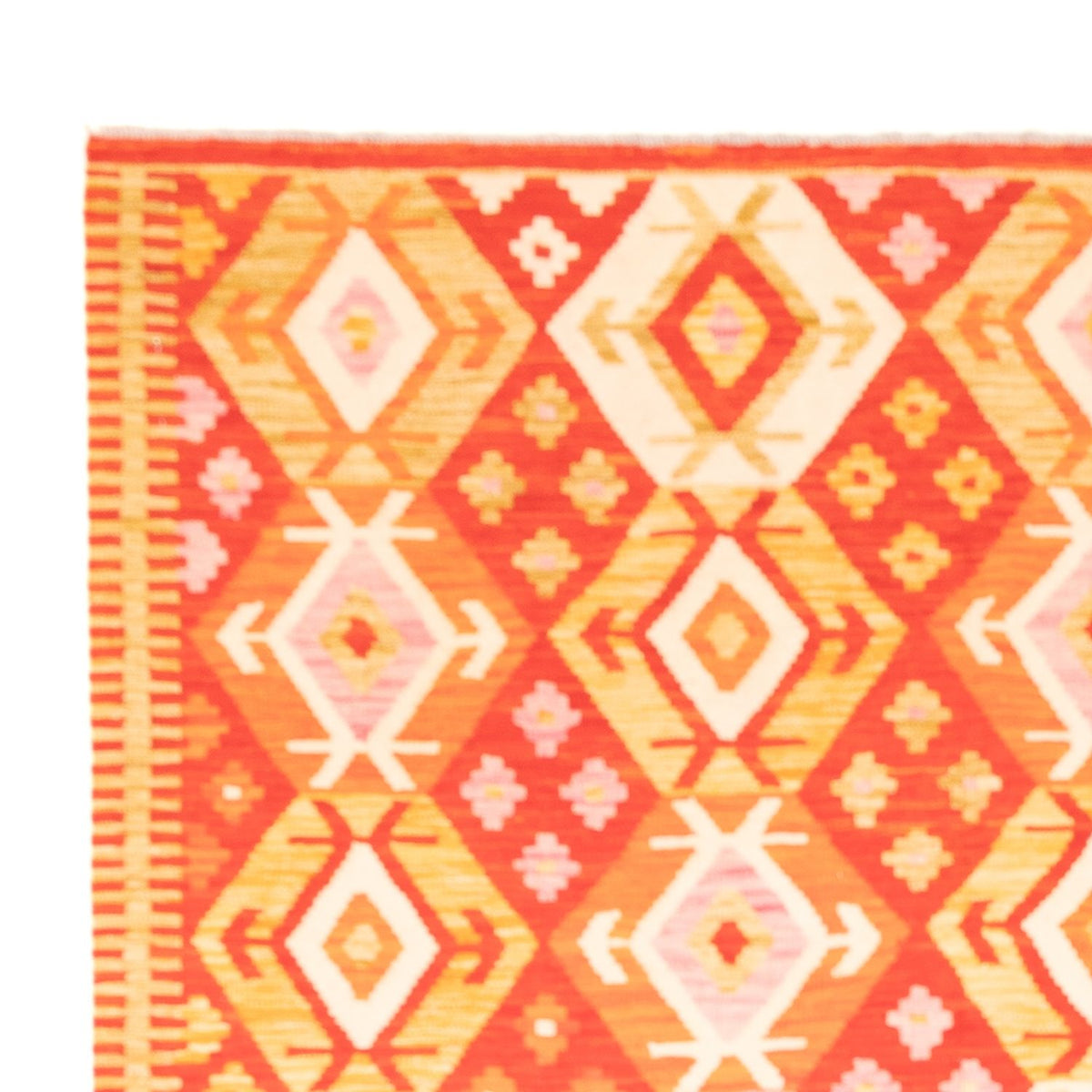 Kelim Teppich - Splash - 253 x 176 cm - mehrfarbig