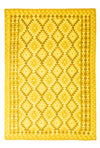 Kilim moderne Tapis 169x237cm - Tapis en laine - Rectangle / Jaune / 169 x 237 cm Rectangle
