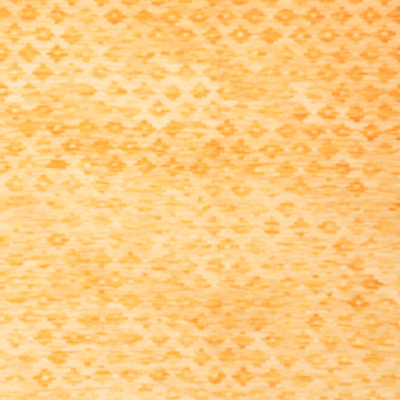 Tapis Kelim - Tendance - Vintage/Overdyed - 247 x 177 cm - jaune moutarde