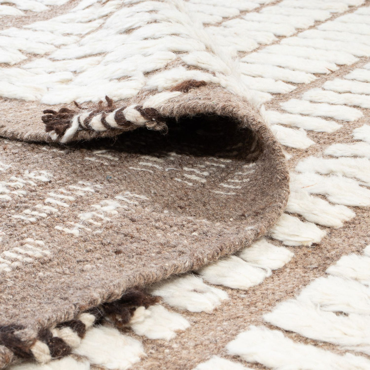 Berber Teppich - 289 x 215 cm - hellbeige