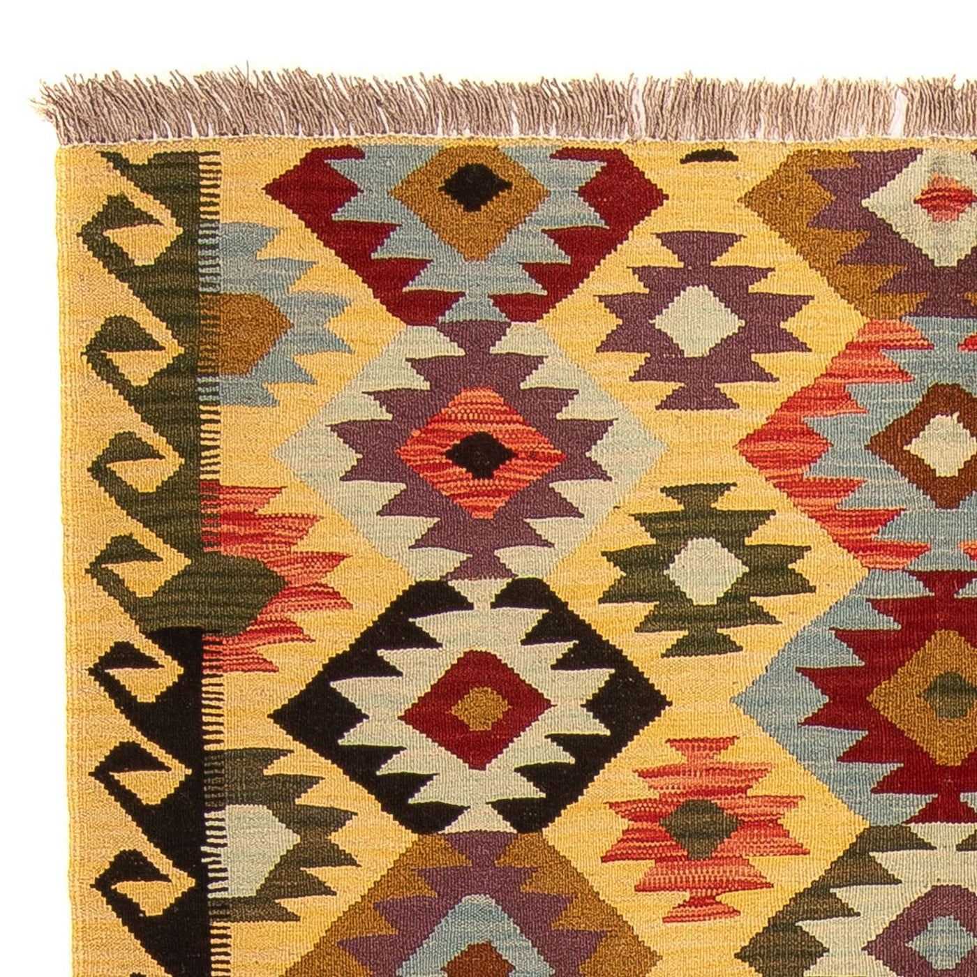 Kilim Maimana Tappeto 204x144cm - Tappeto di lana
