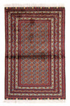 Tapis de Boukhara Tapis 100x150cm - Tapis oriental - Rectangle / Multicolore / 100 x 150 cm Rectangle